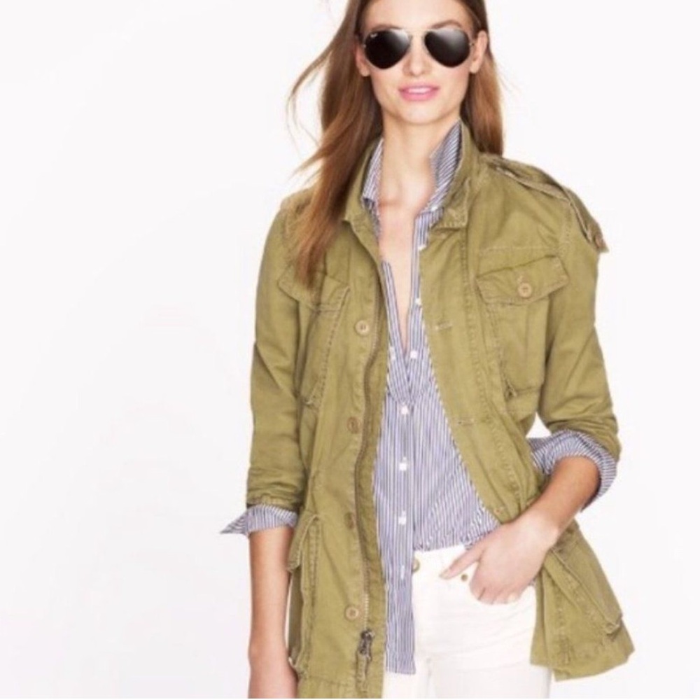 J. Crew Boyfriend fatigue jacket